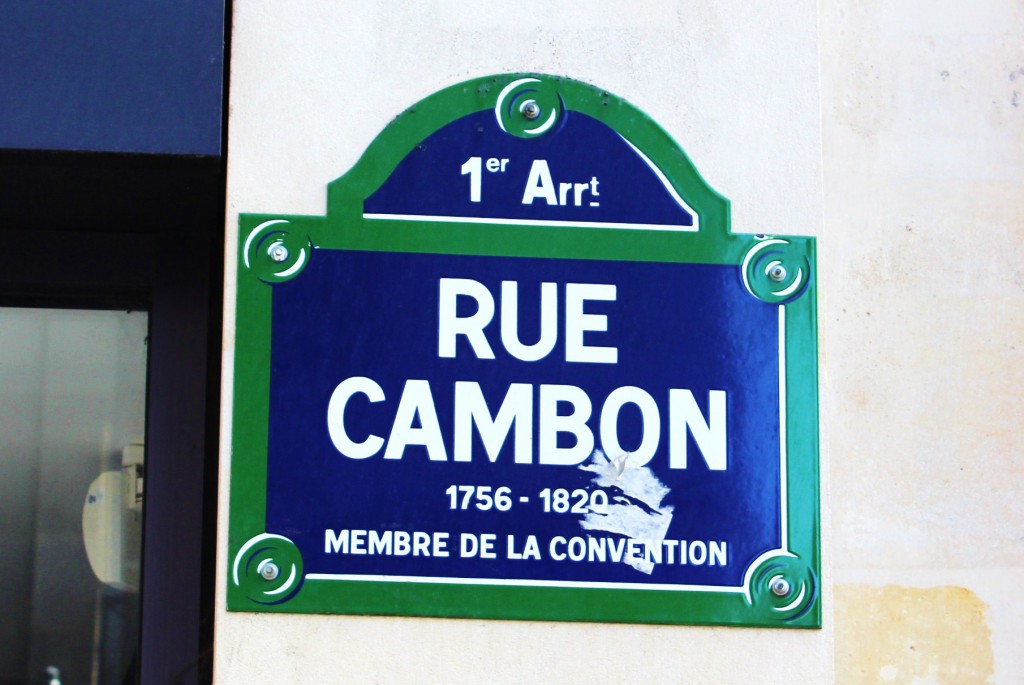 Chanel Rue Cambon 