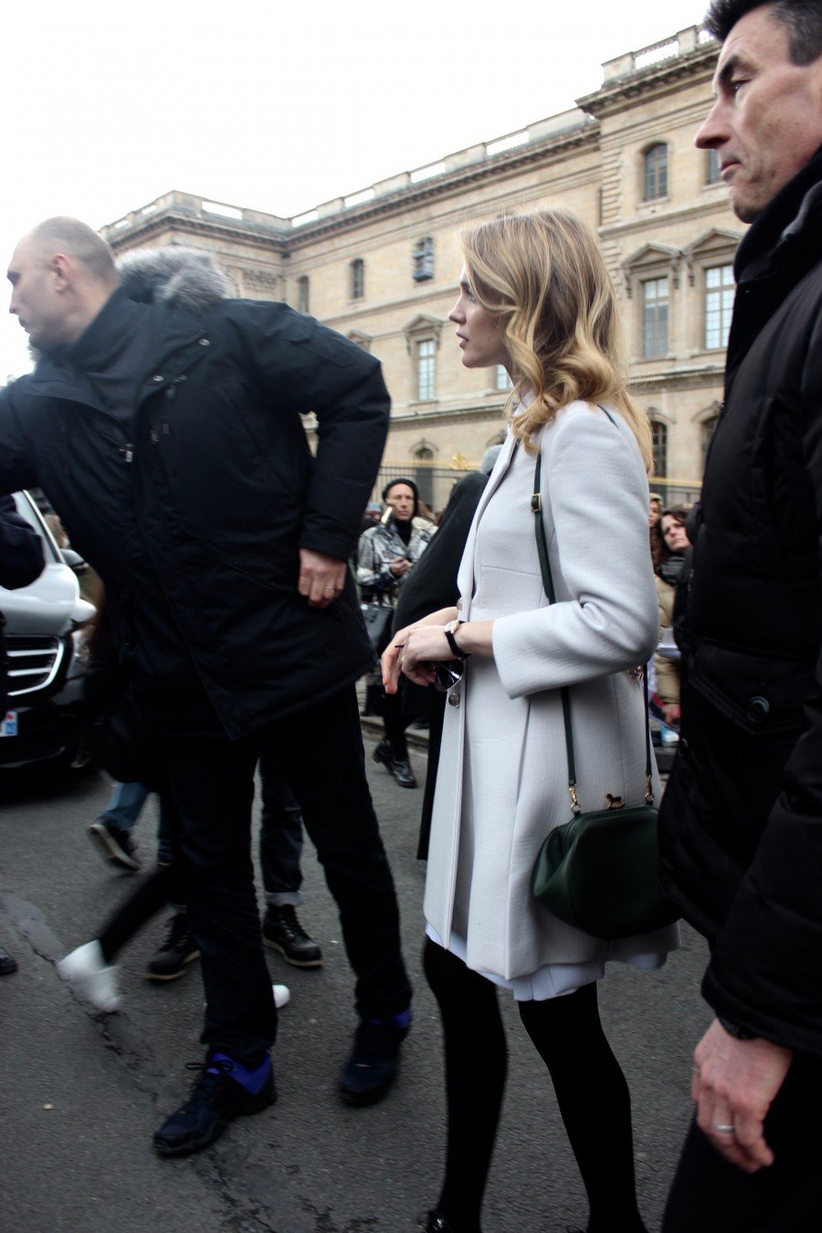 Natalia Vodianova Dior Paris Streetstyle