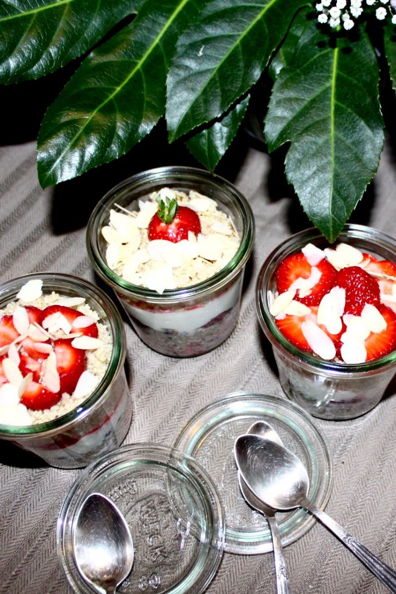 Quinoa Dessert mit Joghurtt 