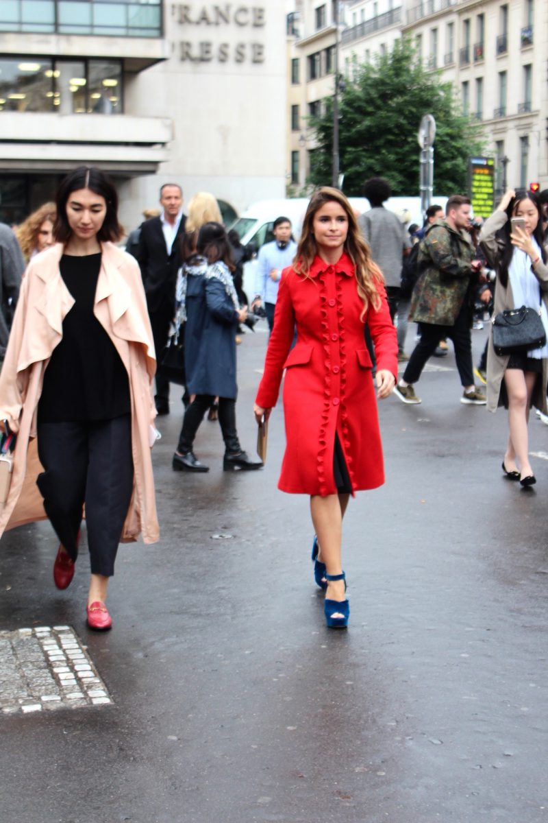 Miroslava Duma Haute Couture Fashion Week Paris 2016
