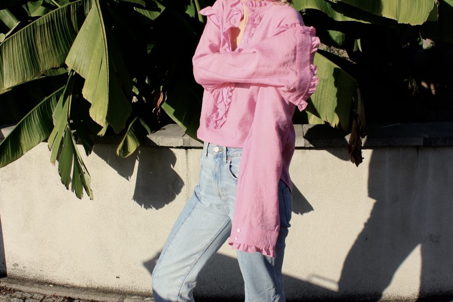 rosa bluse H&M trend
