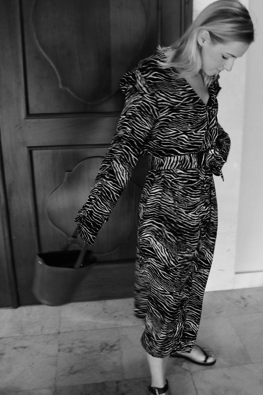 zebra kleid H&M Trend 