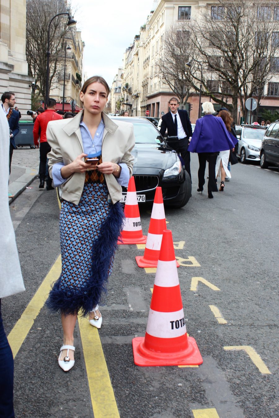 Paris Fashion Week Street Style Looks AH17 Irina Lakicevic