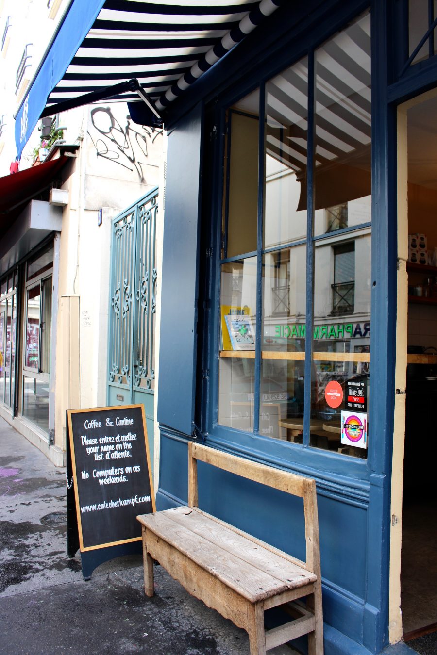 CAFÉ OBERKAMPF Brunch in Paris 