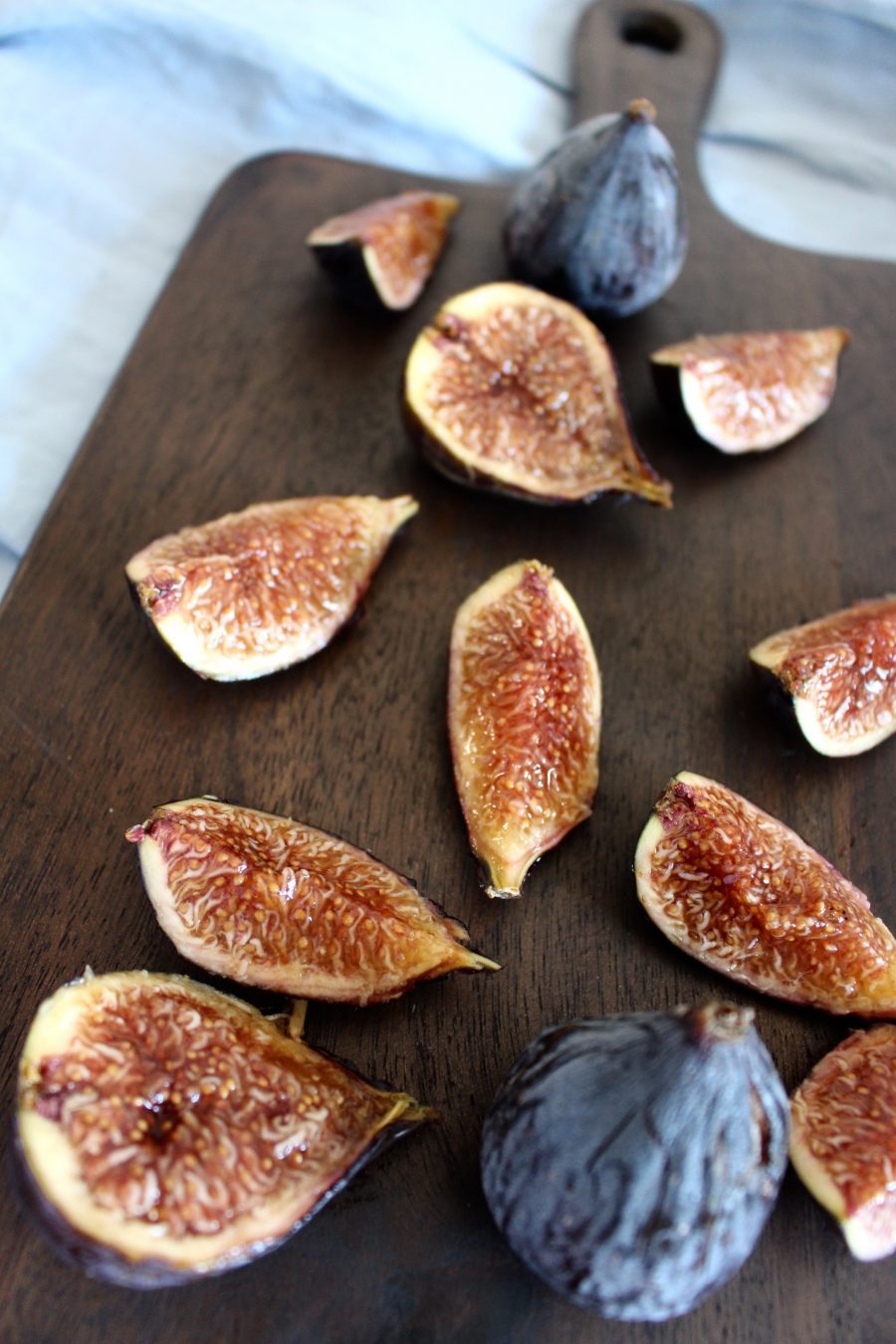 warm Porridge with caramelized figs