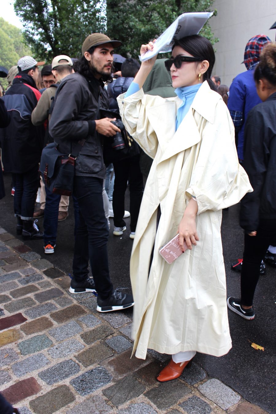 Street Style from Paris Fashion Week, Day 6