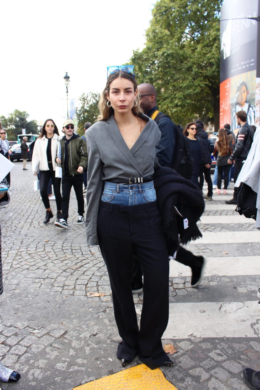 Street Style from Paris Fashion Week SS18, Day 8