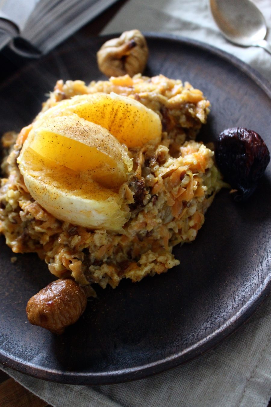 Karotten & Orangen Porridge healthy Breakfast 
