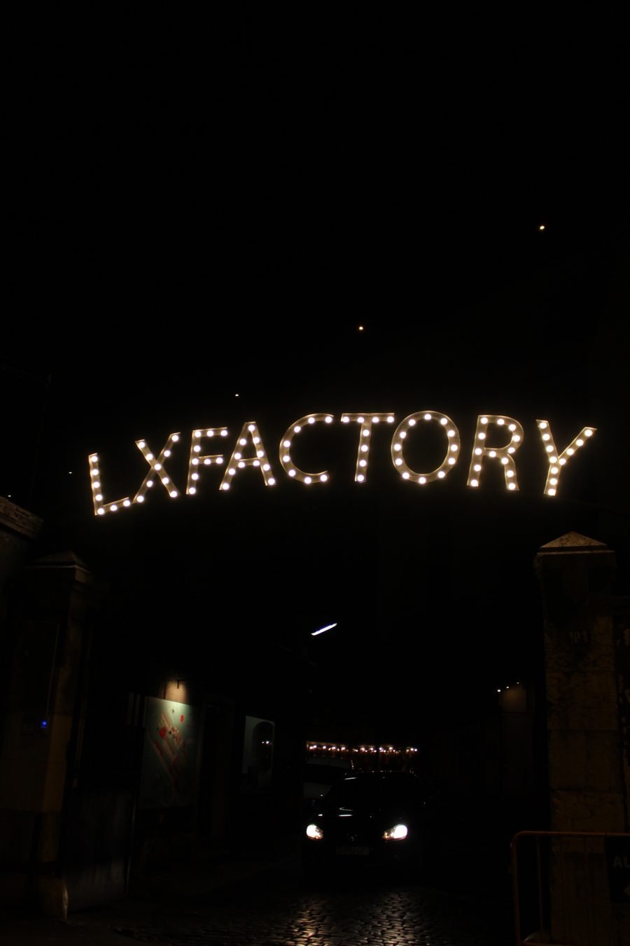 LX Factory Lisboa by night