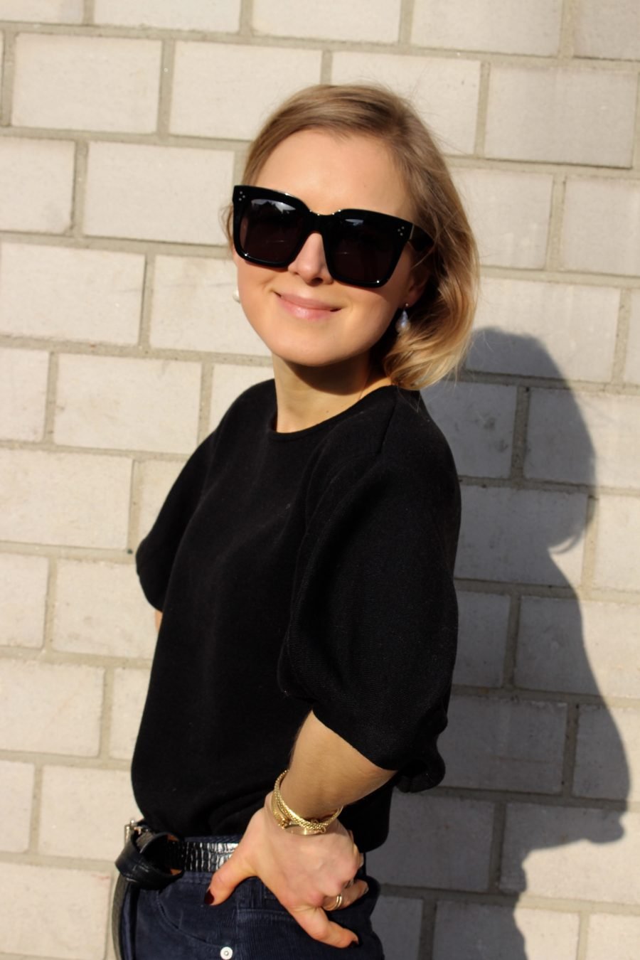 Céline tilda sunglasses black