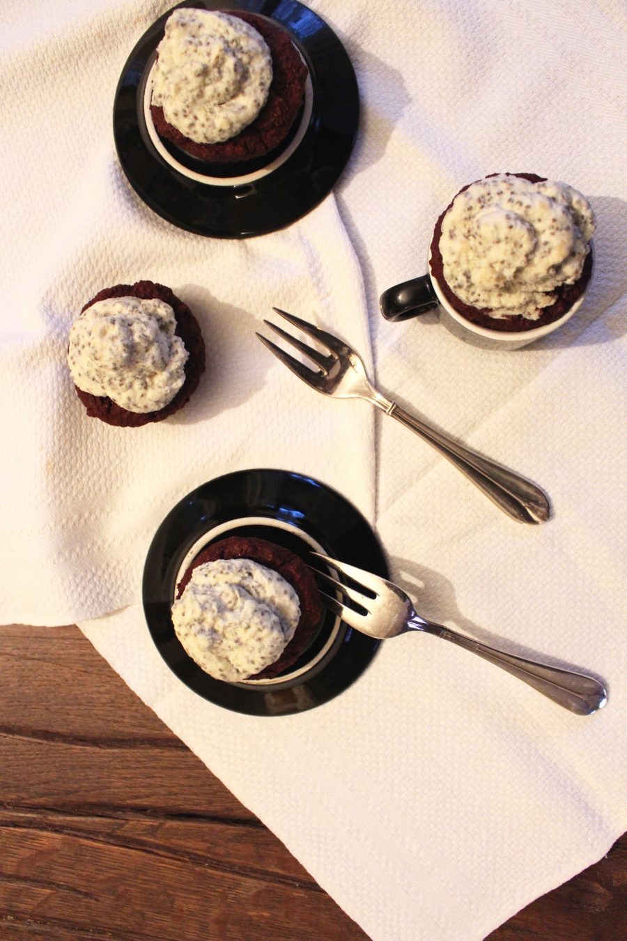 Rote Bete-Schoko-Cupcakes