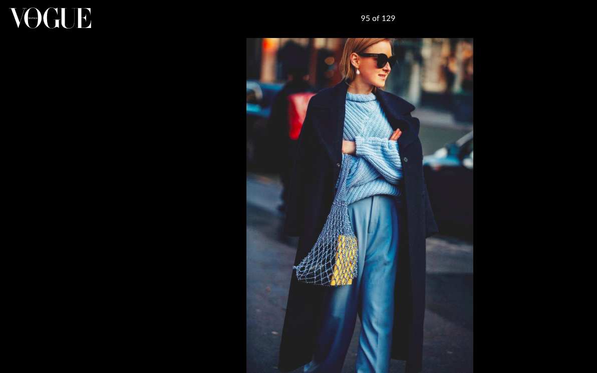 Vogue Germany Anna Borisovna Street Style Paris 2018 