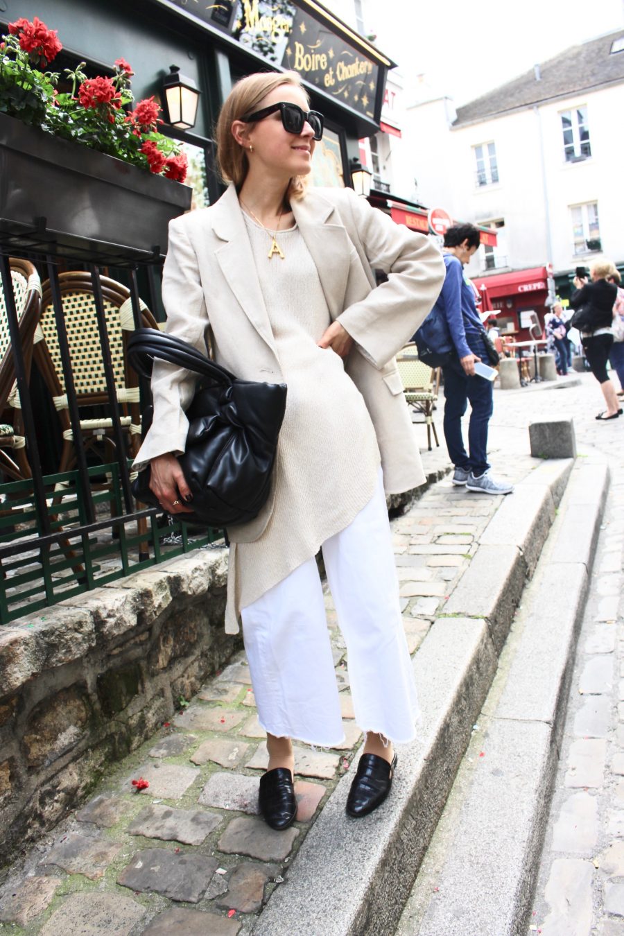 linen blazer H&M Trend