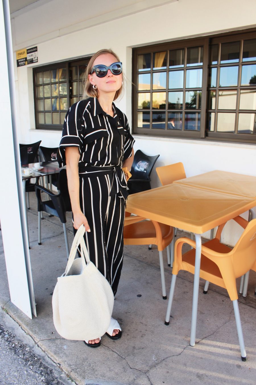 The Striped Jumpsuit H&M Trend