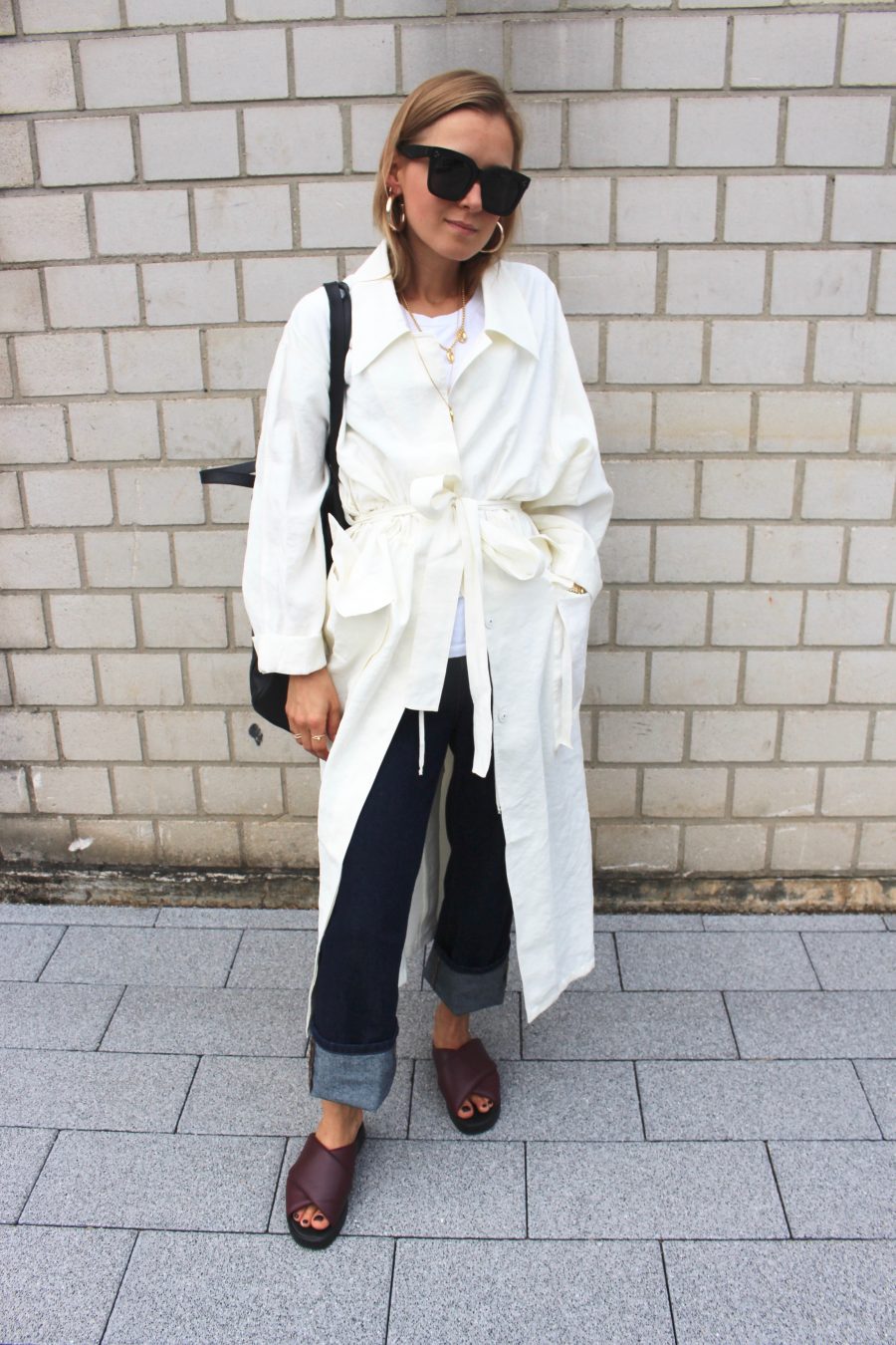 long trench coat h&M Trend 