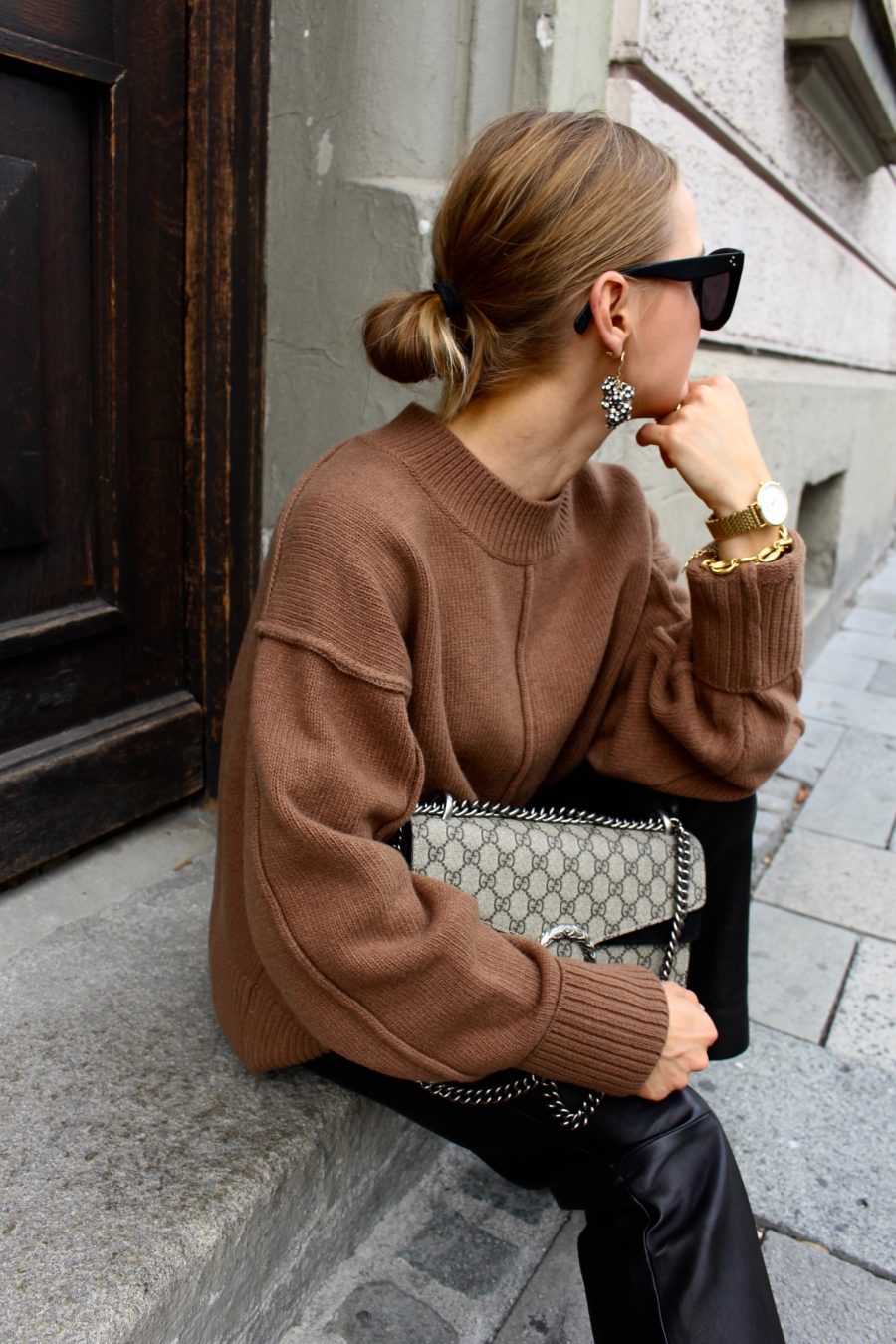 H&M Sweater brown 