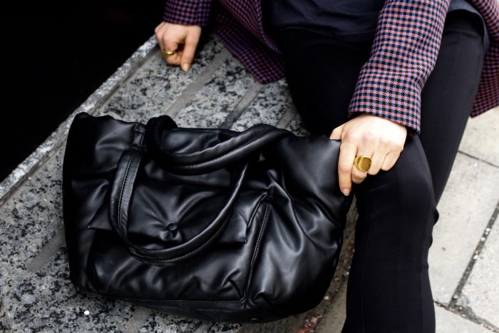 céline pillow bag black