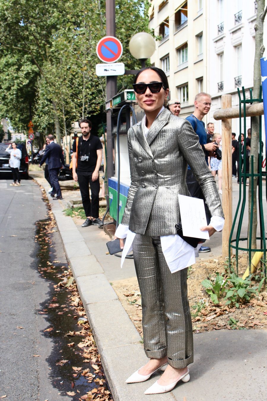 Street Style Paris Fashion Week Haute Couture 18/19 , Day 2