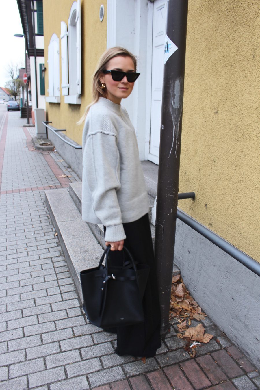 H&M Trend Sweater grey