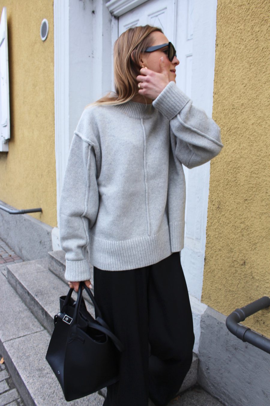 H&M Trend Sweater grey