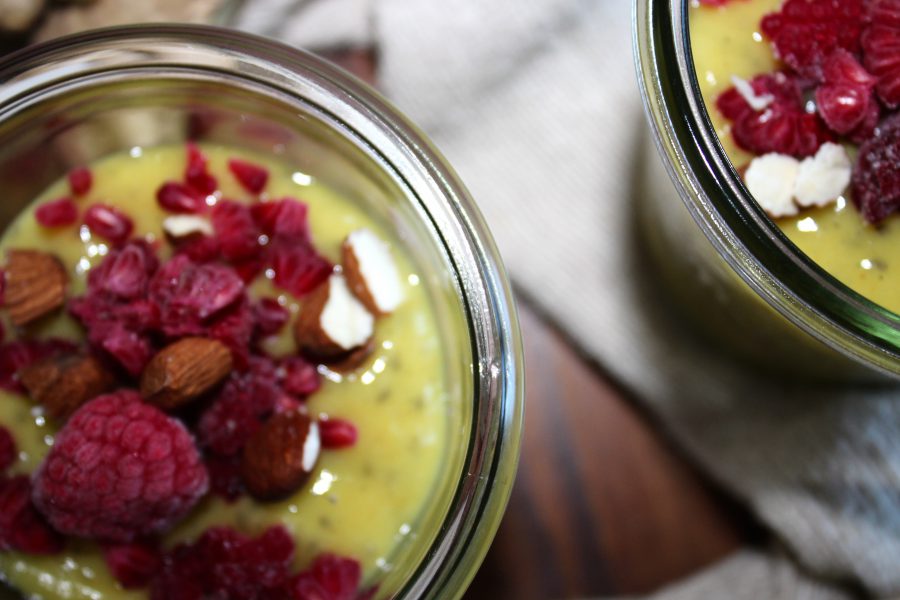 Healthy Breakfast Pudding with Chiaseeds