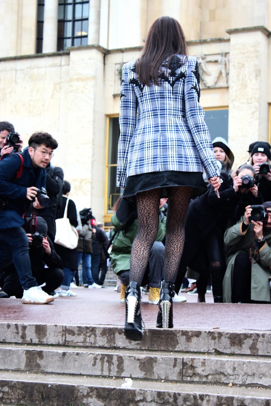 Paris Fashion Week AH17 Street Style Giovanna Engelbert