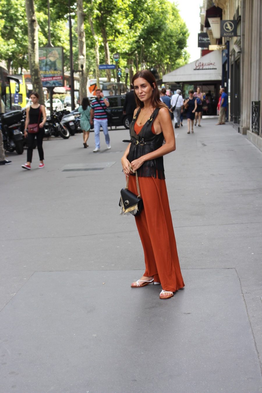 Street Style Haute Couture Paris Day 4 gala gonzales