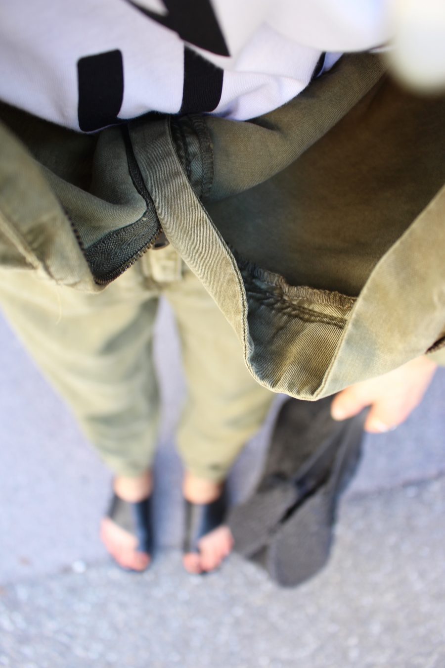 green overall H&M