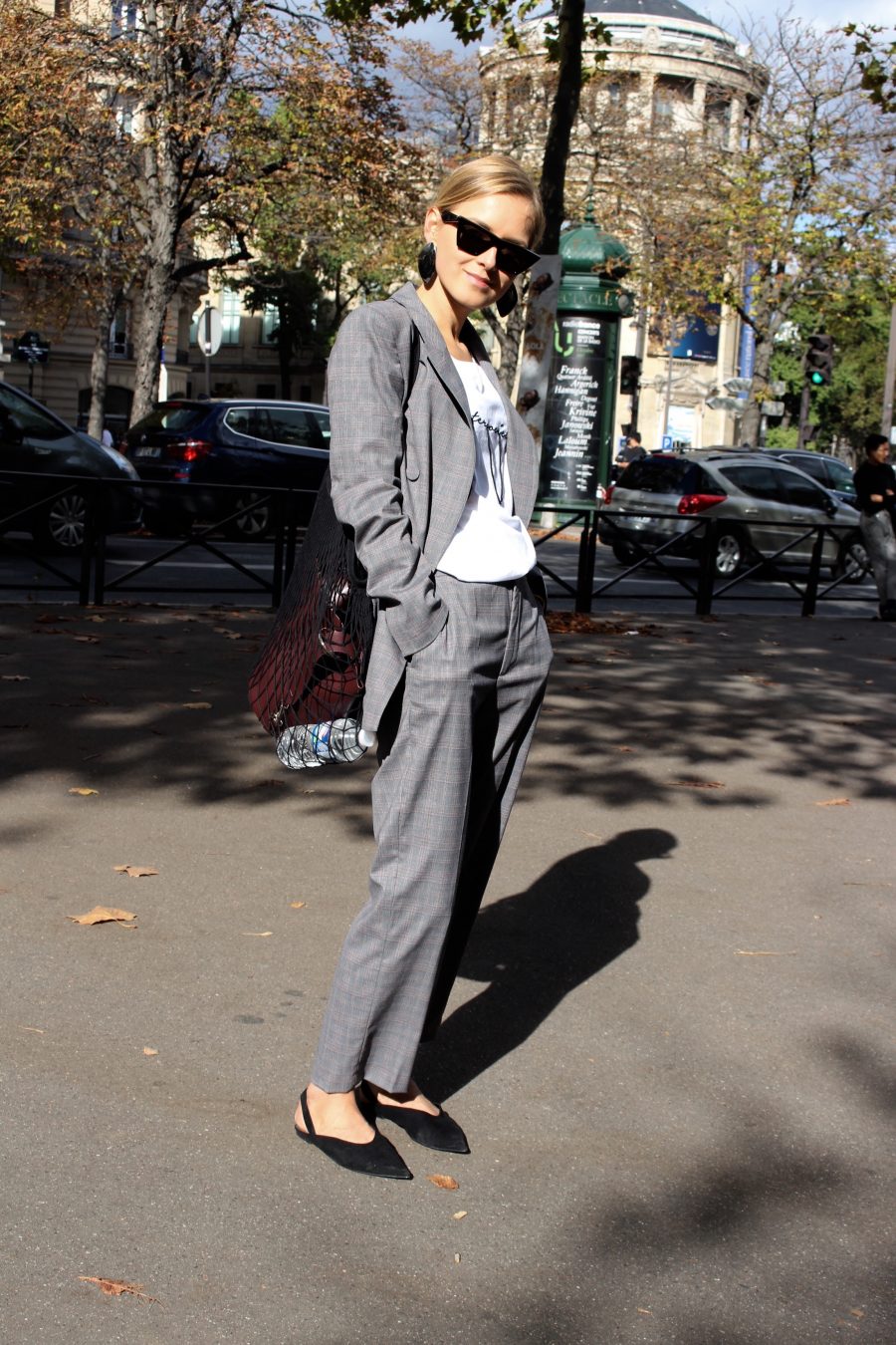Zara suit grey