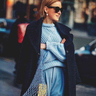 Vogue Germany Anna Borisovna Street Style Paris 2018