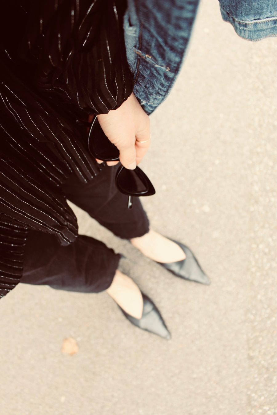 Zara women shoes black