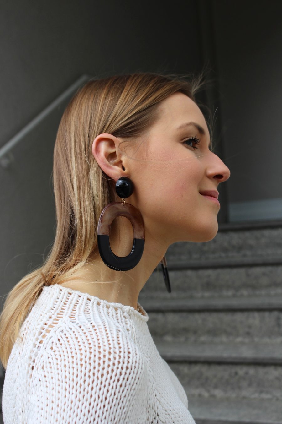 mango statement earrings
