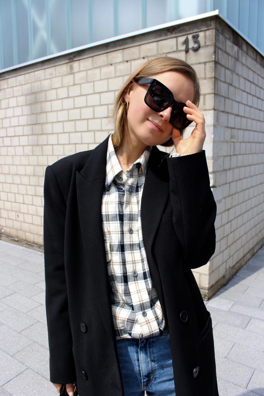 Céline Tilda Sunglasses black