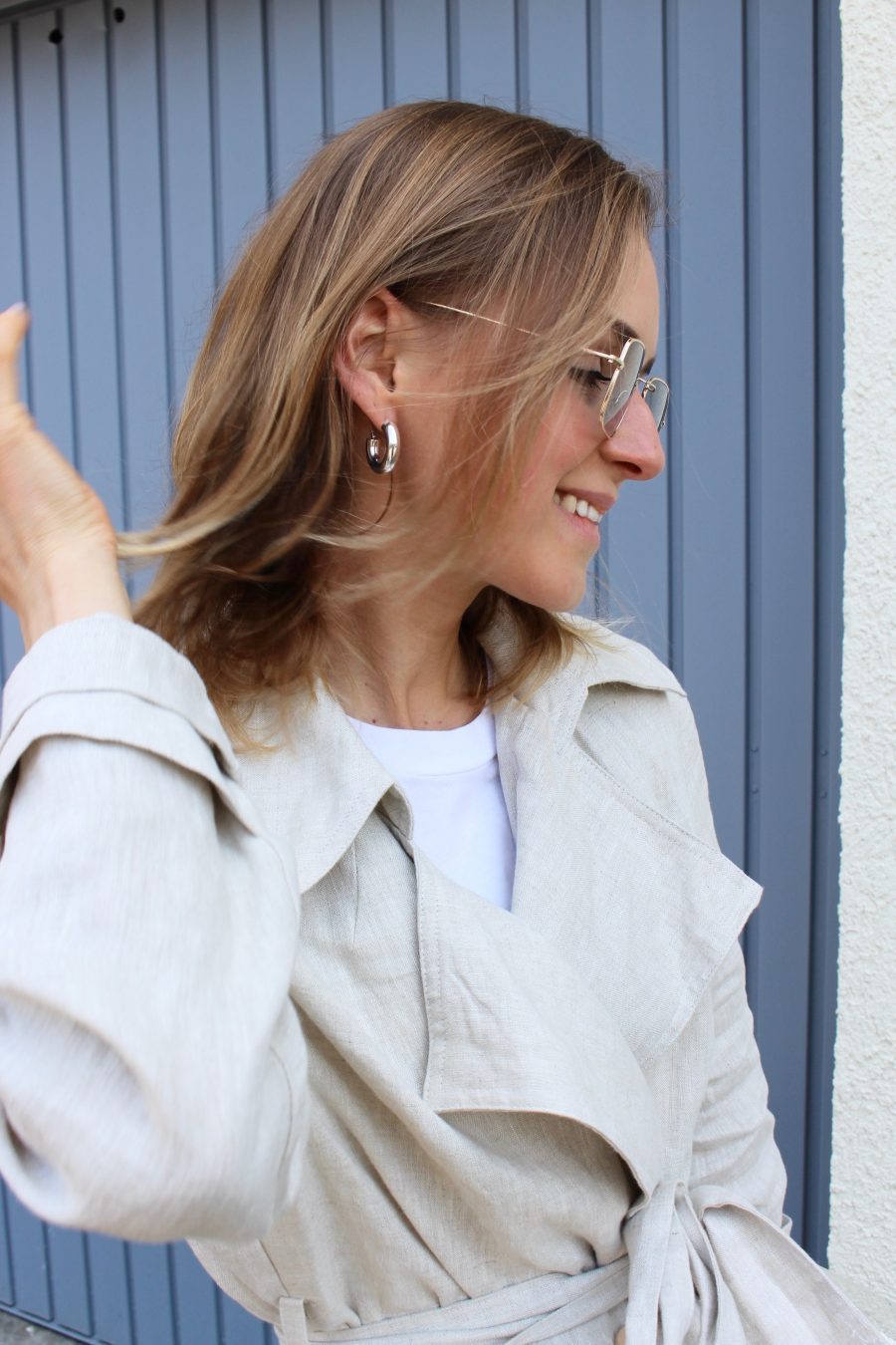 silver earrings H&M Trend