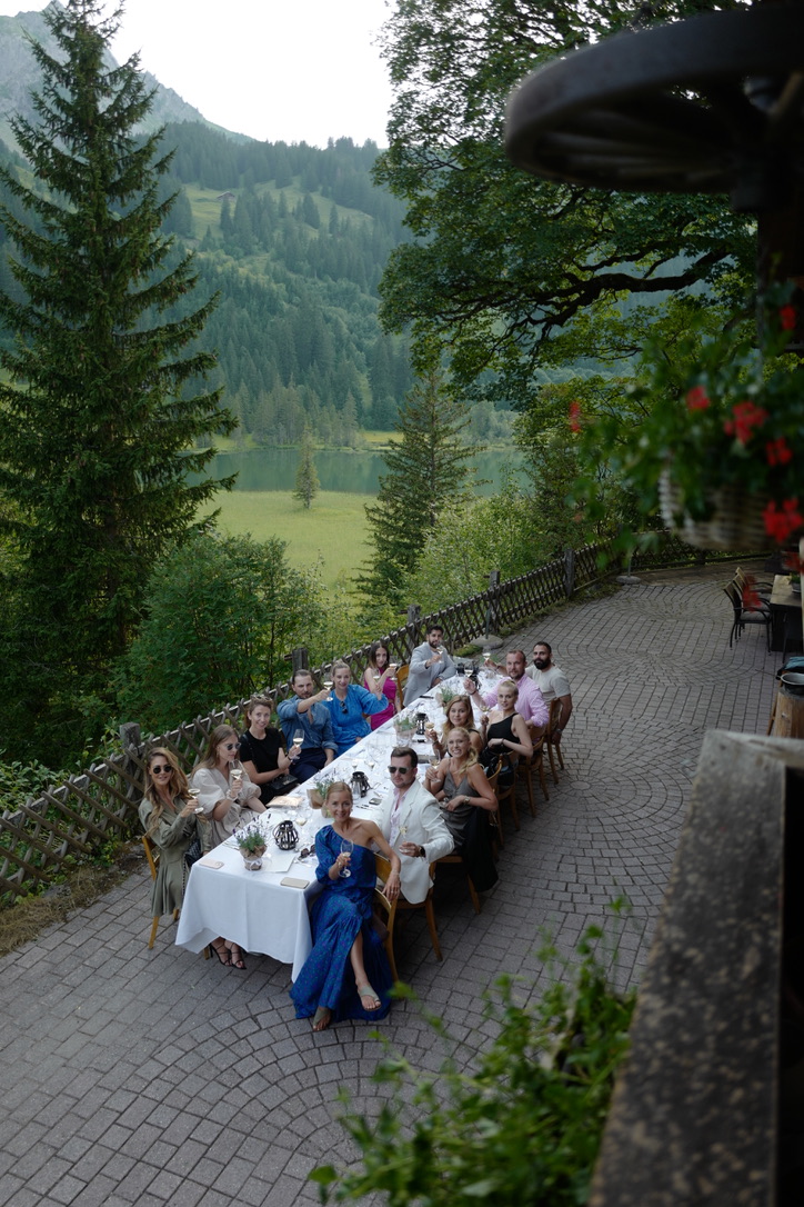 Dinner with QMS Cosmetics, Lauenensee | 08.08.2022