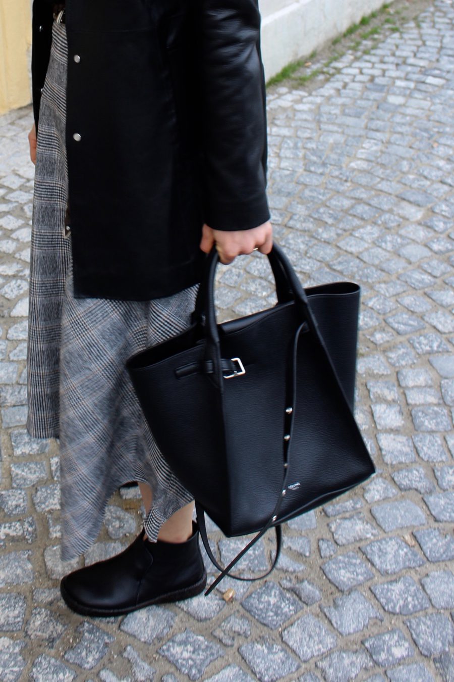 Céline black leather bag winter 2018