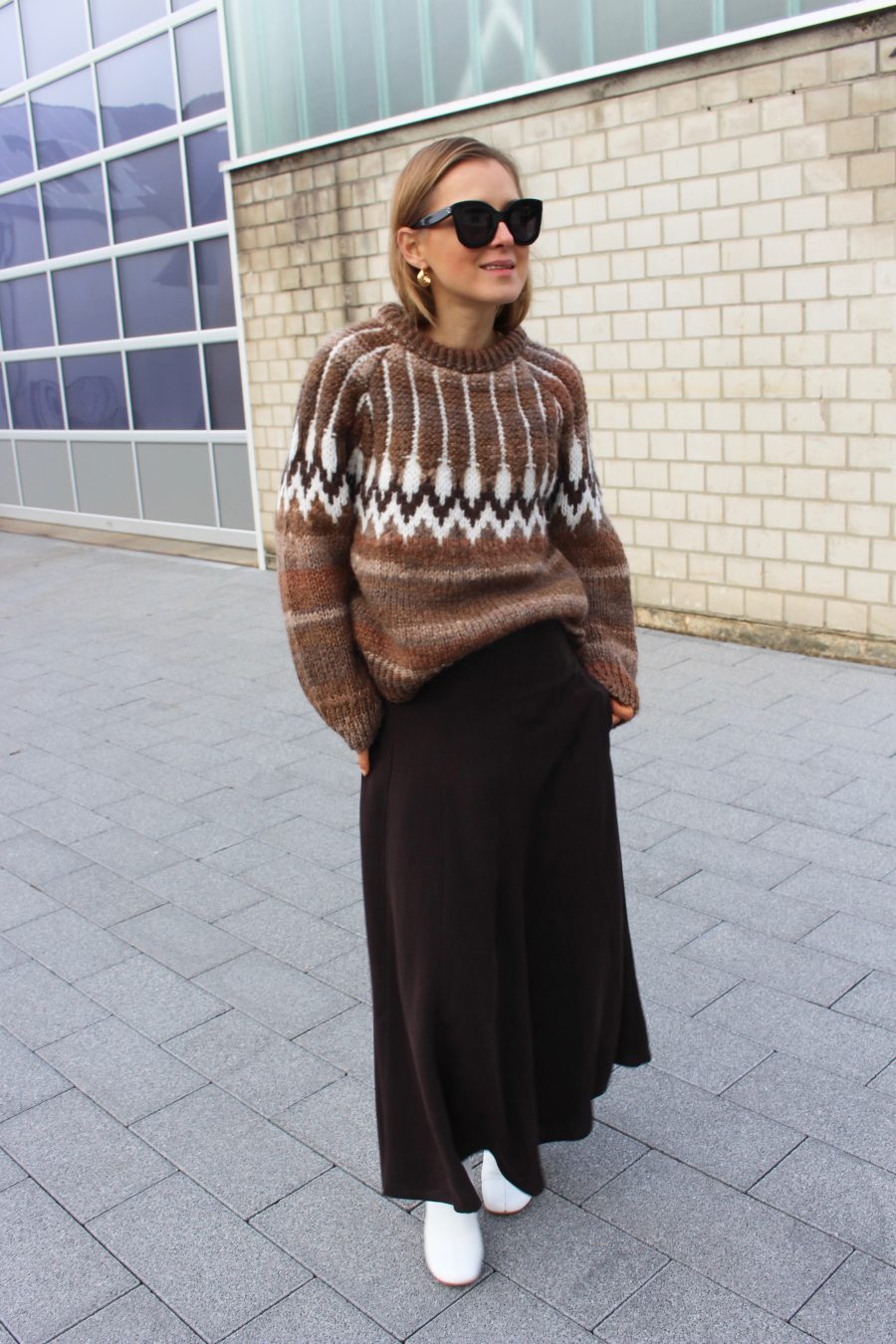 Mango jacquard knitwear