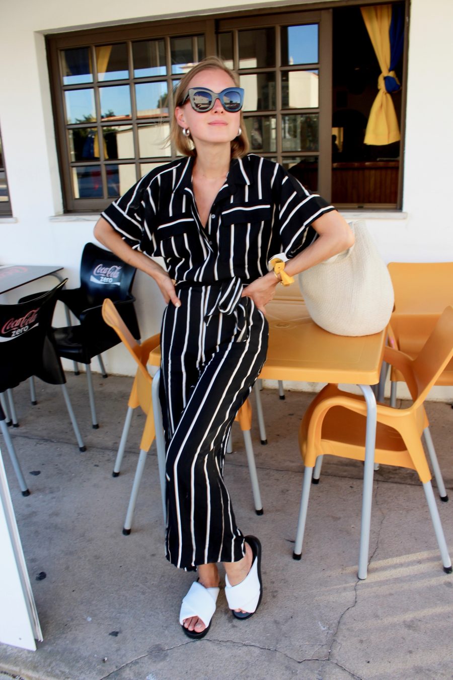 The Striped Jumpsuit H&M Trend