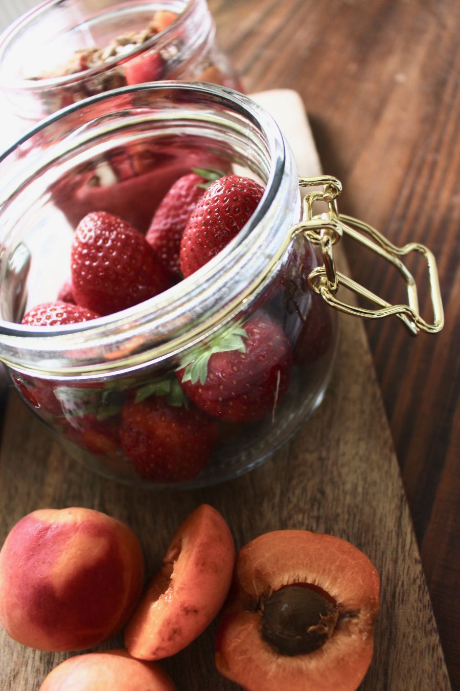 Strawberries & Apricot Dream Breakfast