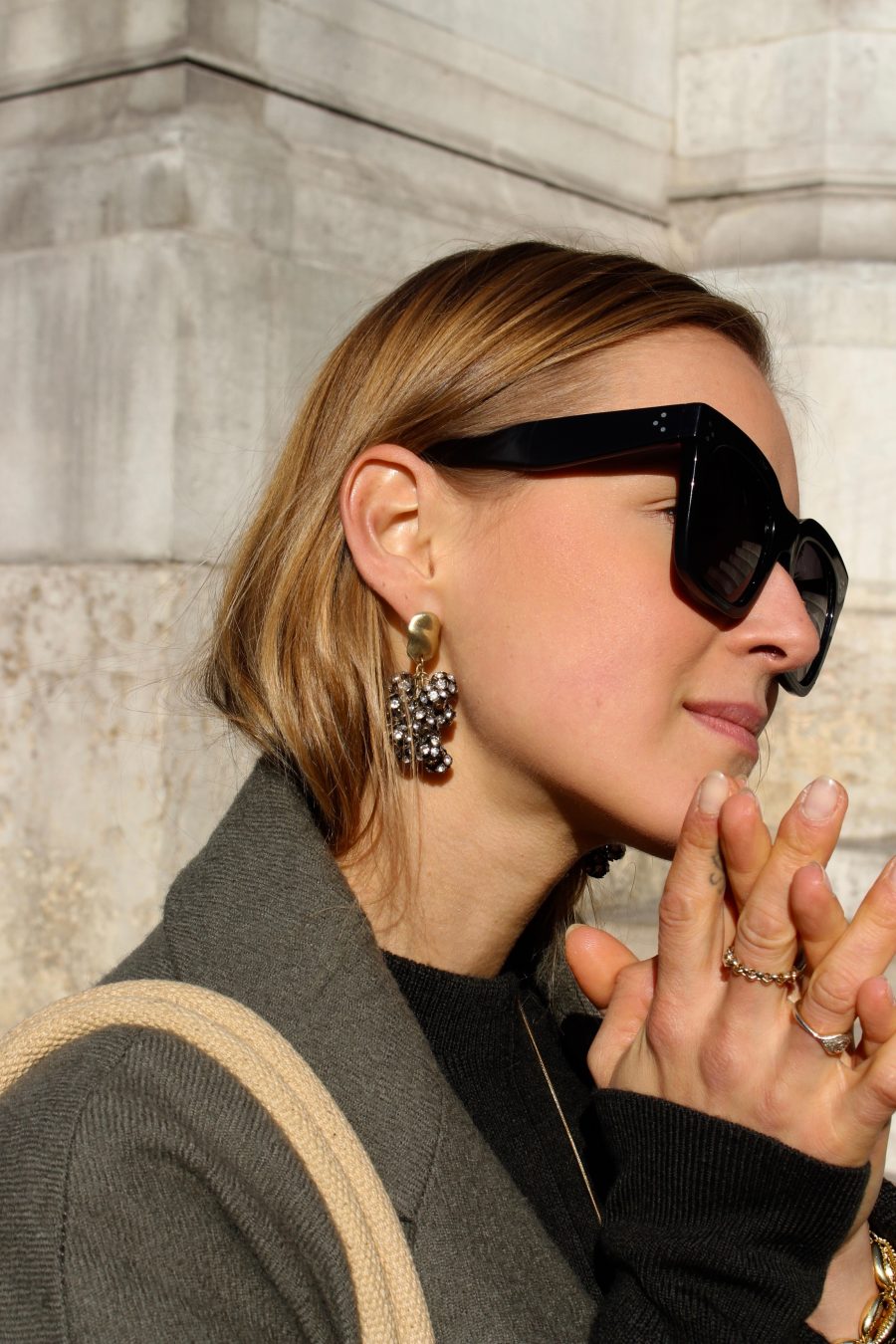 mango earrings fashion blogger